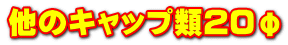 他のキャップ類２０φ